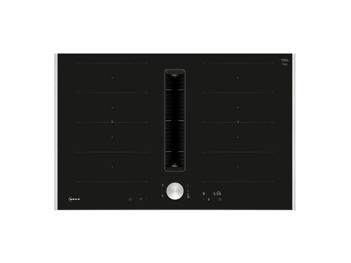 Mesa Downdraft 2Flexind 80Cm Moldura 4F V68Ttx4L0 NEFF