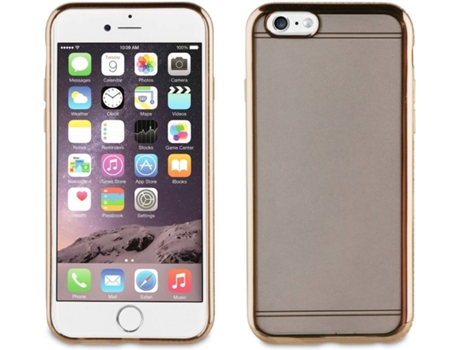 Capa iPhone 6, 6s  Life Dourado