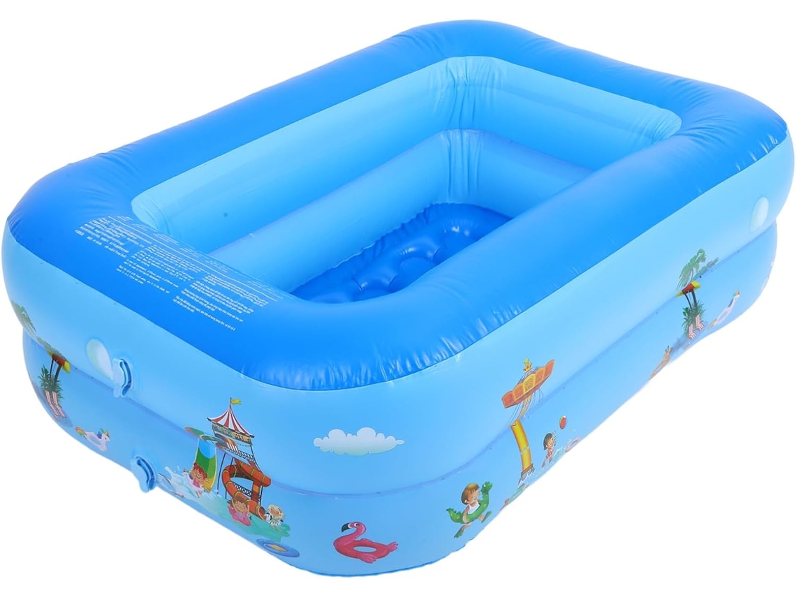 Piscina Inflável Quadrada De Camada Dupla...