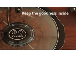 Máquina de Cozinha Slow Cooker CROCKPOT Csc012x-01 (5.7 L) — 5.7L | Pré-programação: 20h