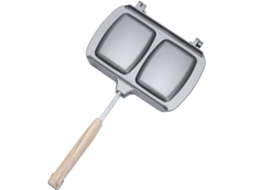 Forma Antiaderente De Liga De Alumínio Para Sanduíches, Fácil De Limpar, Ideal Para Pão, Churrasco, Torradas,