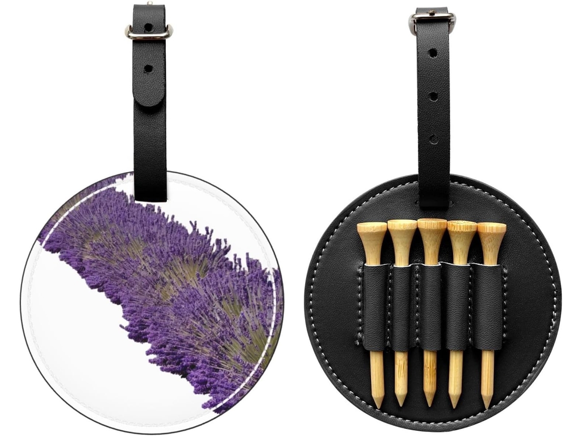 Saco para Tees de Golfe Lavender Group, Preto, Fácil de Transportar | S/MARCA