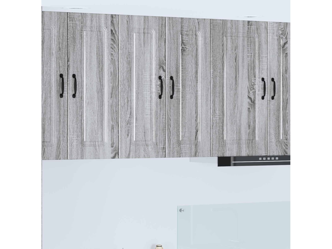 Vidaxl Painel De Lava-louça Kalmar Cinza Sonoma 60 X 31 X 80 Cm