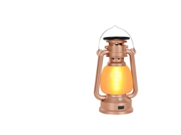 Laxiscreed Candeeiro De Camping Solar E Portátil Com Design Retrô Para Exterior E Decoração