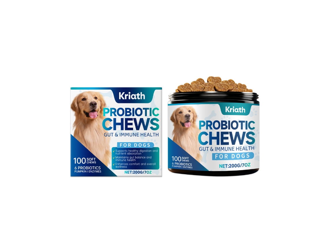 Kriath Proibióticos para Cães em Grânulos Moles Assistência Ao Tratamento Veterinário LAXISCREED