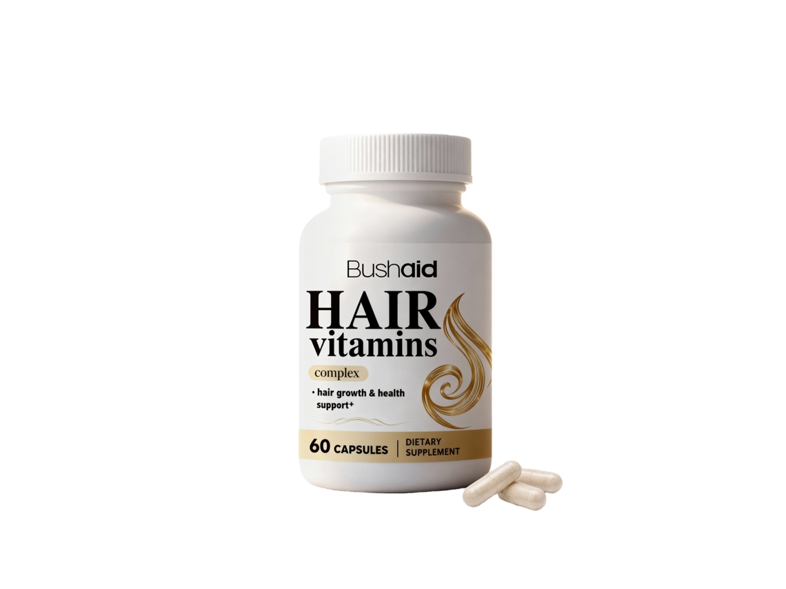 Cápsulas Vitamínicas Para Crescimento Saudável Do Cabelo