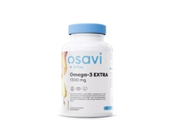 Ómega 3 Extra Molecularmente Destilado 1300mg 60 Cápsulas Gelatinosas Osavi (limão)