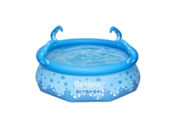 Bestway Octopool Piscina Inflável Para Crianças 274x76 Cm Com 4 Tentáculos Colo Blue Com Capacidade Para 3153 Litros