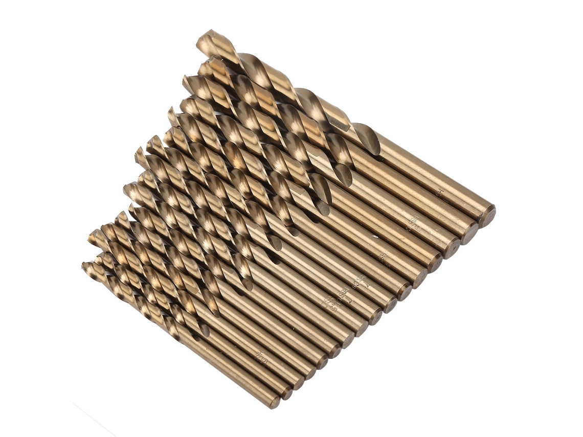 Conjunto De Brocas De Aço Rápido Cobalto Laxiscreed M35 Para Perfuração De Alta Velocidade