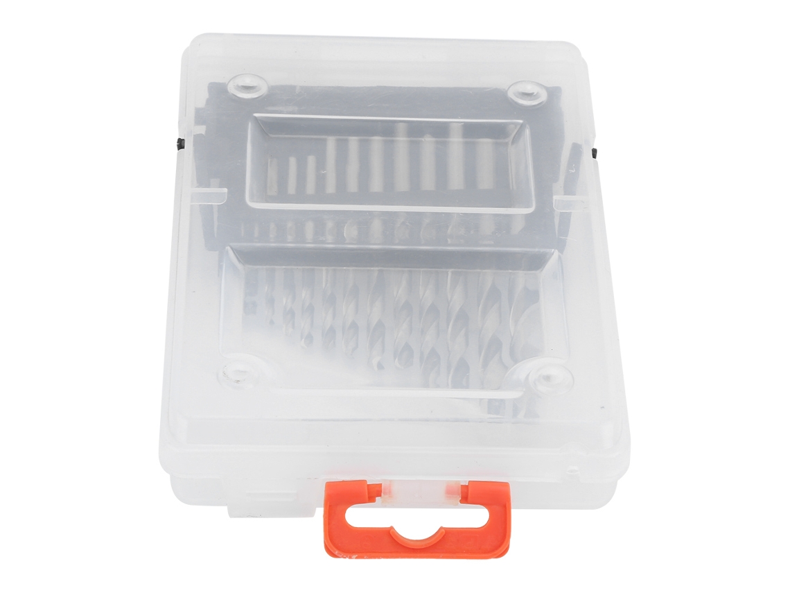 Conjunto De 13 Brocas De Aço Rápido Com Corpo Reto Da Laxiscreed Para Perfurações De 1,5mm A 6,5mm