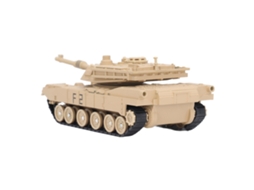 Primerox brinquedo Tanque Modelo com Efeito Som Luz Decoração Liga Rotação 360 Graus J48 2