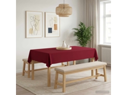 Vidaxl Toalha De Mesa Retangular Vinho Vermelho 110 X 160 Cm