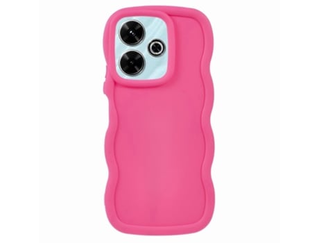 Para Xiaomi Redmi 13 4g/ 5g Capa Tpu Protetora De Telefone Moldura Onda Encaracolada Única