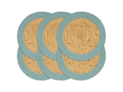 Placemat, Placemats Vidaxl Verde Algodão (n/a)