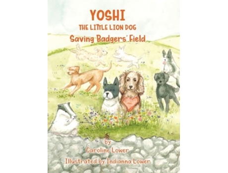 Livro YOSHI Saving Badgers Field de Caroline Lower (Inglês - Capa Dura)