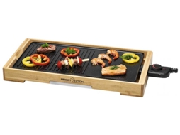 Proficook Pc-Tyg 1143 Grelha Elétrica Japonesa 2200 W Tampo Da Mesa Alumínio