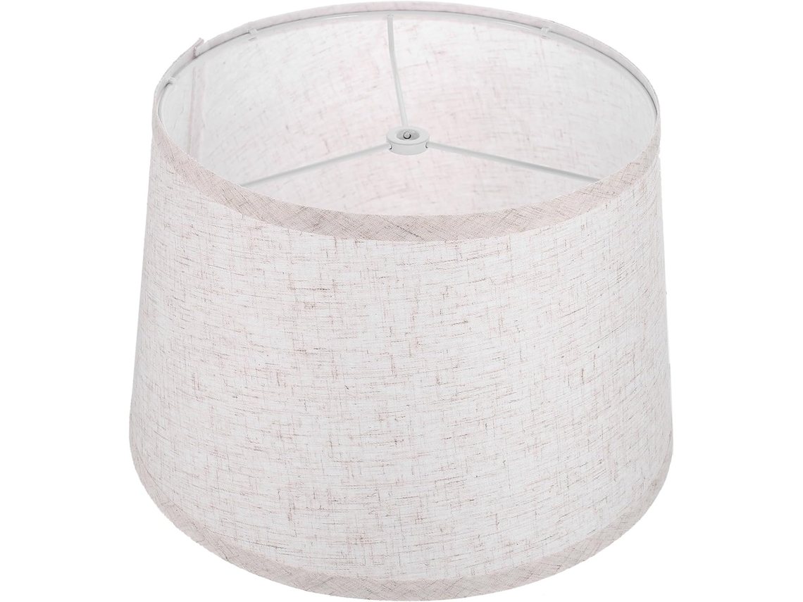 Abajur Cilíndrico De Tecido De Reposição 250x300x200 Mm, Capa Para Lâmpada