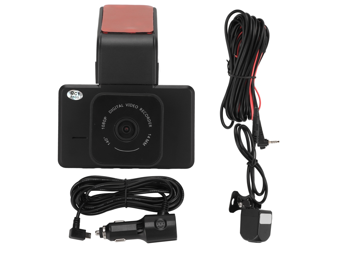 Câmera De Carro Wifi Dual Dash Cam Hd 3" G Sensor