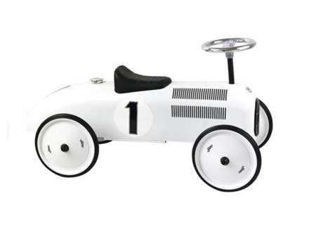 Vilac Carrinho vintage em metal branco