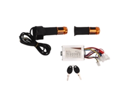 Controlador De Velocidade Para Motor Dc Com Escova 48v 800w Com Manopla Giratória Universal Para Bicicleta Elétrica