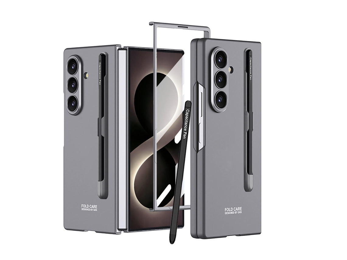 Capa Eifson Para Samsung Galaxy Z Fold8 Ultra, Com Caneta E Protetor De Tela Frontal - Compatível - Cinza Escuro