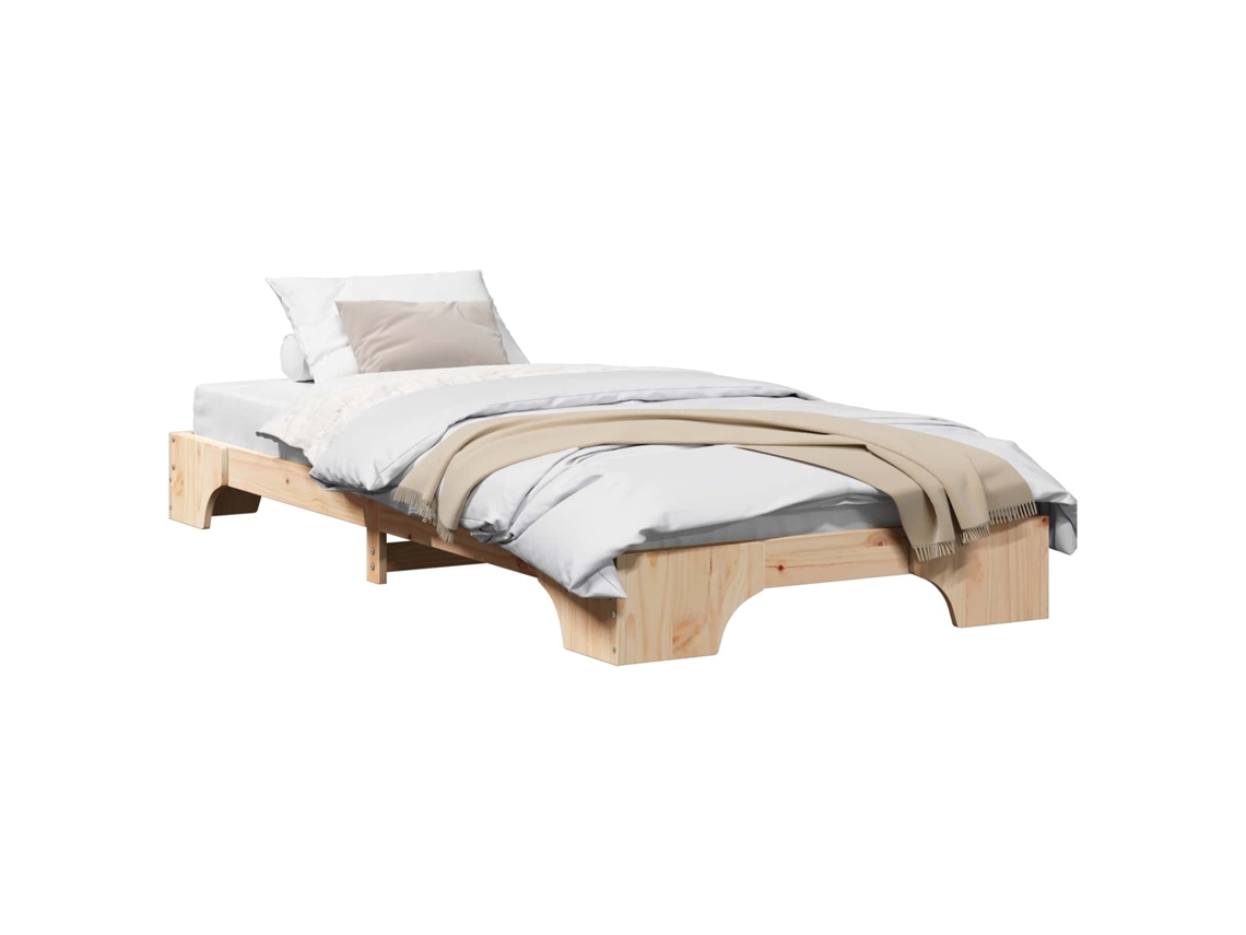 Estrutura da Cama Natural 90 X 190 Cm MAISON EXCLUSIVE