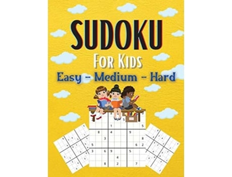 Livro Sudoku For Kids Easy-Medium-Hard de Solomon Donovan (Inglês)