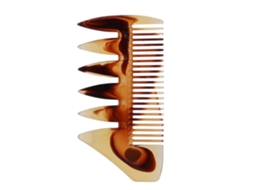 Pente De Resina Para Cabelo Oleoso Antiestático Dentes Largos Retrô Para Barbearia E Uso Diário 5