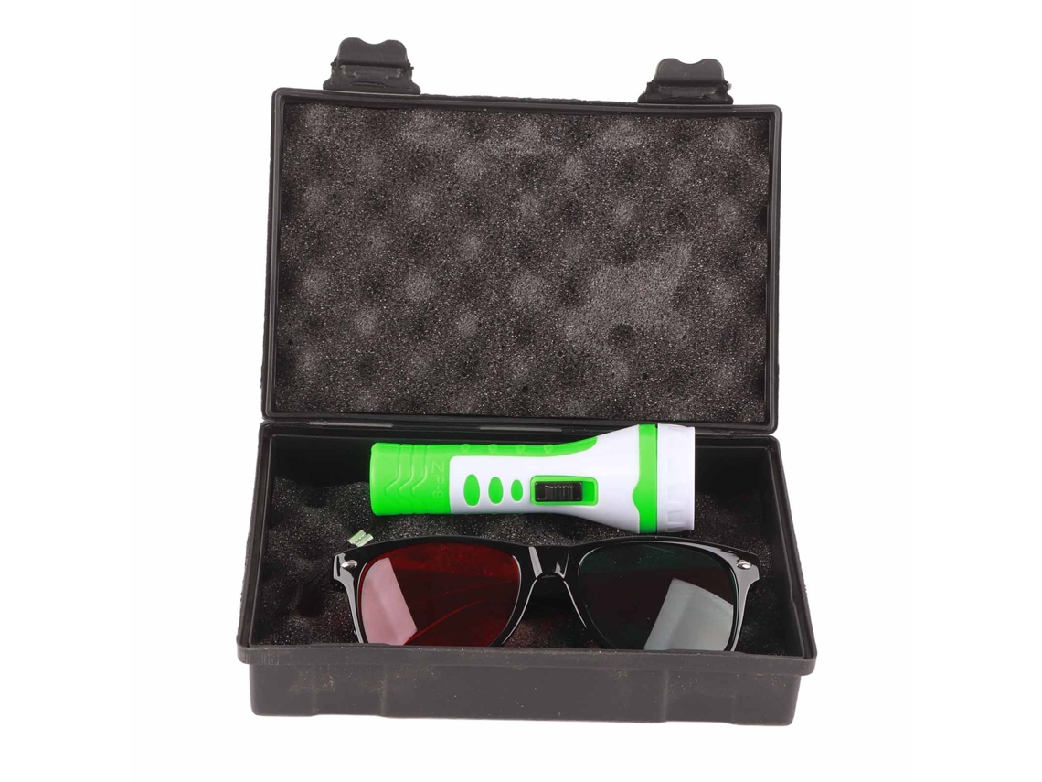 Luz De Teste Portátil 4 Pontos 1200mah Com Filtro Completo Vermelho Verde Evita Desvios