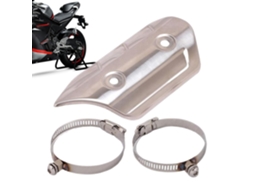 Capa Protetora Para Escapamento De Motocicleta – Capa De Segurança Anti-calor.