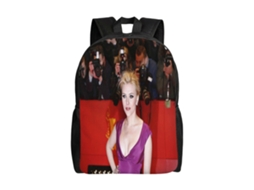 Mochila Scarlett Johansson T42 Para Estudantes, Resistente E Leve, Impermeável E Com Alça De Ombro Respirável D42