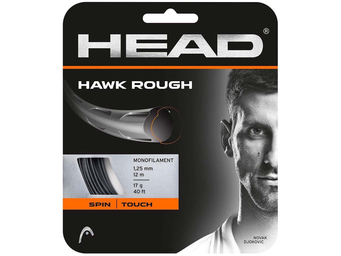 Head Racket Tênis de Corda Única Hawk Rough 12 M