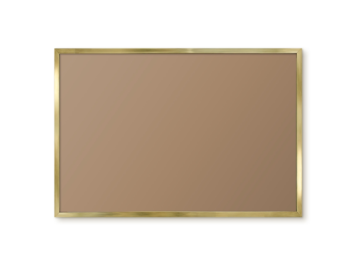 Magnetic Board Light Burgundy For The Living Room Espelharte (60x40 Cm)