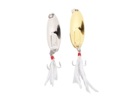 Isca Spoon Metalica Leech 10g para Peixes de Água Doce e Salgada