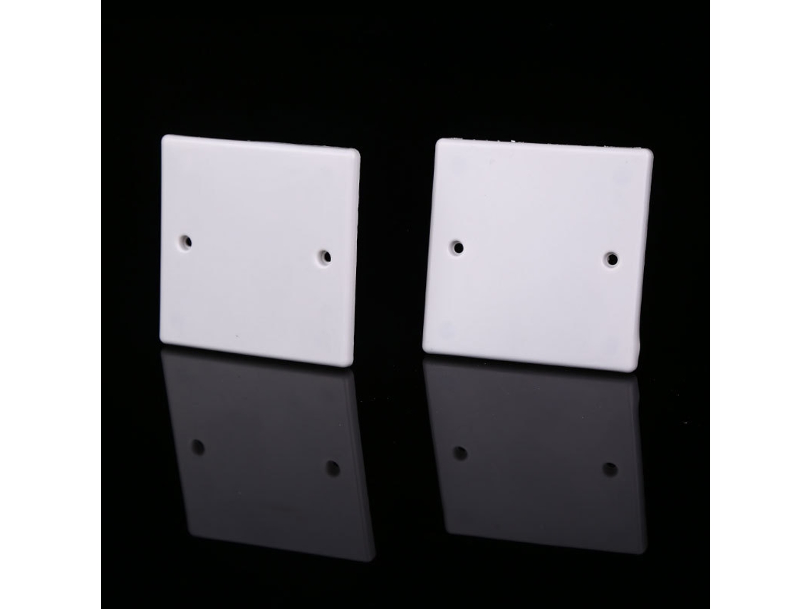 Conjunto de 5 Tampas para Caixa Embutir 86x86mm BRILVIBERA