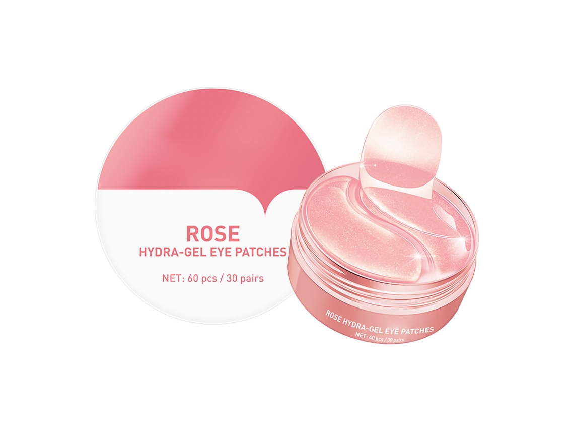 60 Parches De Ojos Nourishing Firming Pad Para Arrugas Ojeras Piel Cuidado Portátil Rosa