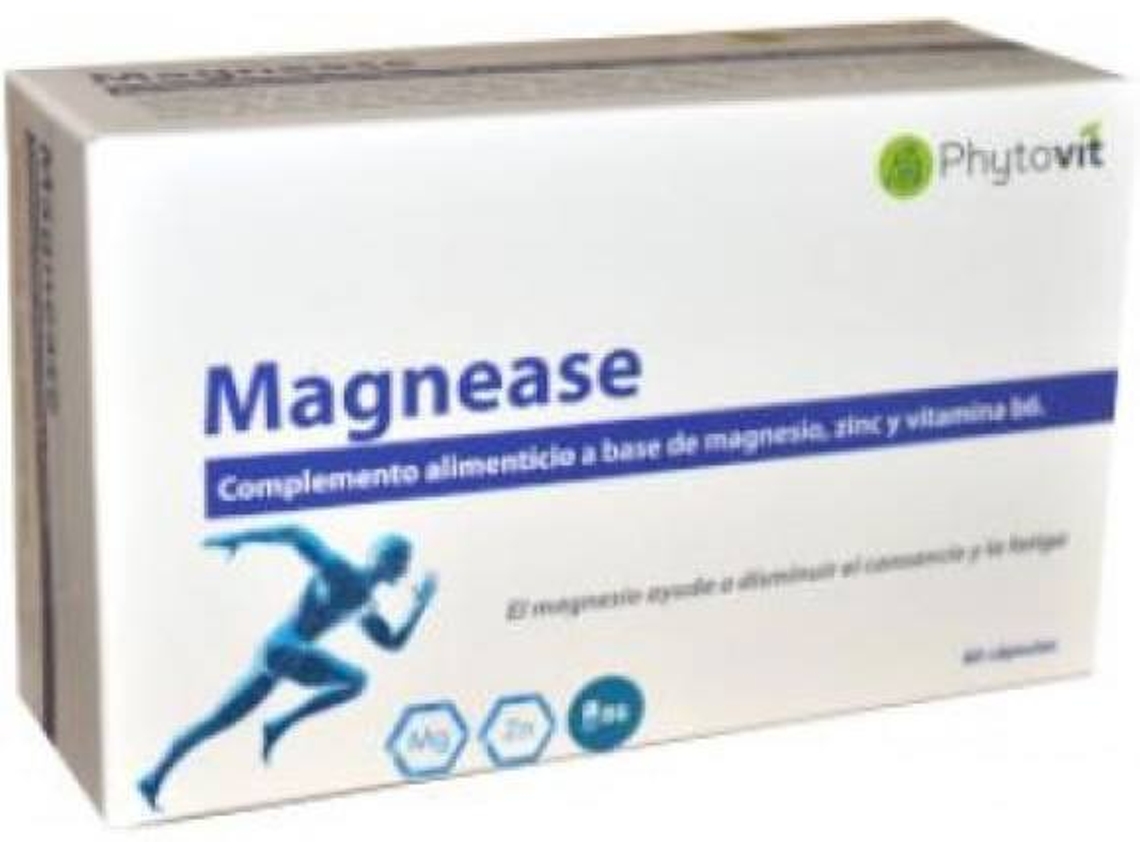 Suplemento Alimentar PHYTOVIT Magnease 60 Cápuslas