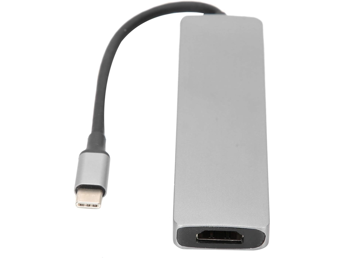 Hub Adaptador Conversor 6 Em 1 Usb 3.0 Tipo C Para Interface