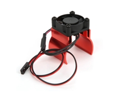 Cooler Motor Heatsink Carro Rc 1/10 Traxxas Trx 4 Vermelho