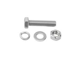 Conjunto De Parafusos E Porcas Sextavadas Em Aço Inoxidável M6 M8 M10 316, Com Arruela Alongada 35mm 8 Conjuntos, M8