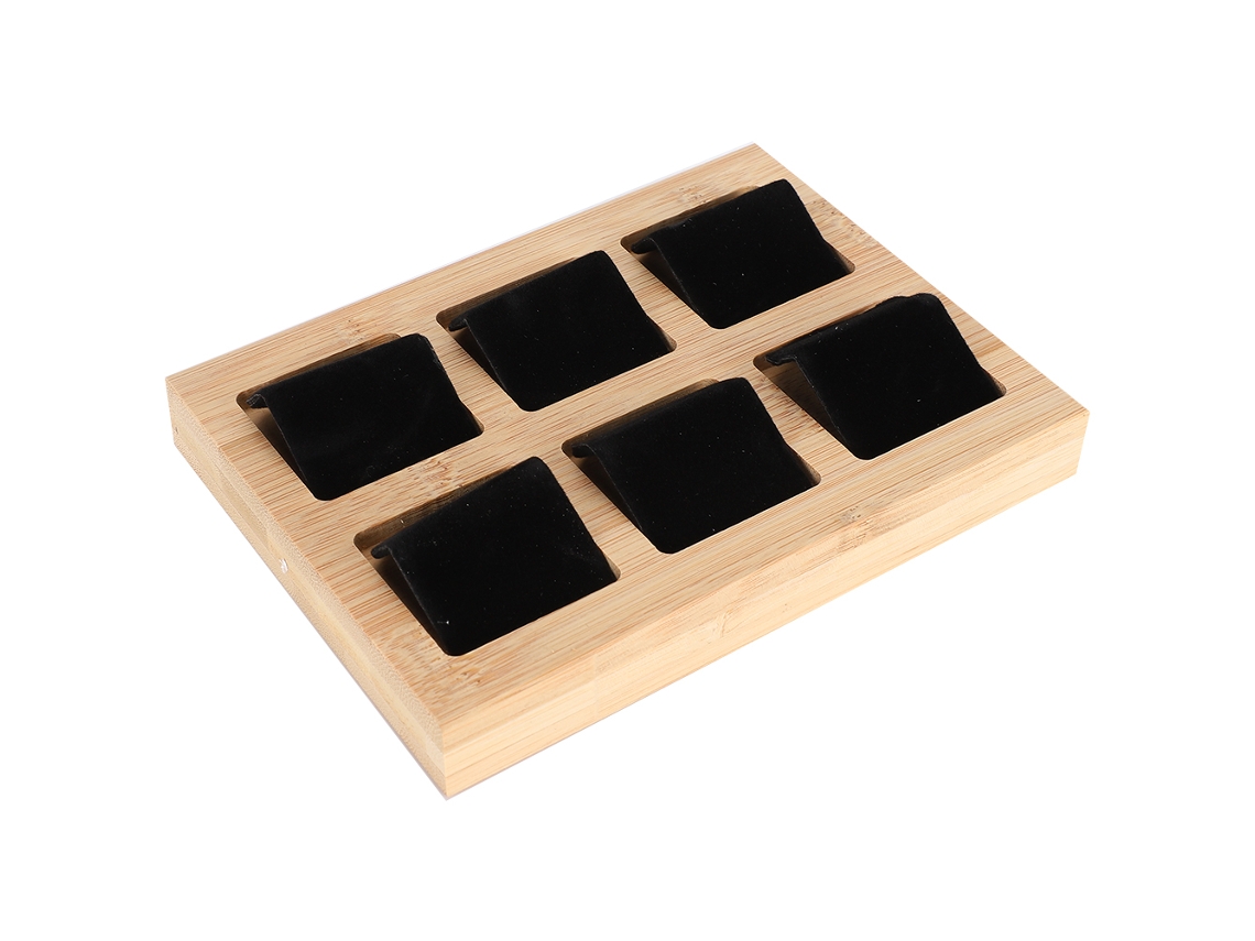 Suporte Para Brincos De Bambu (organizar E Exibir Acessórios)