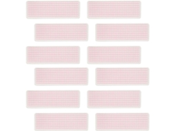Conjunto De 40 Placas Organizadoras Betooky, Portáteis E Multifuncionais, Em Plástico Rosa, Para Fita Adesiva Decorativa