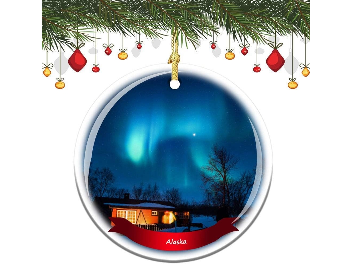 Alaska Decoração De Porcelana 7,6 Cm
