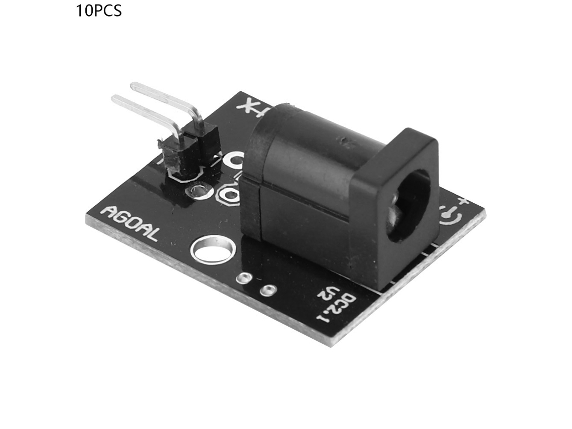 Módulo Conversor Interface Dc2.1 Para Arduino Bloco Elétrônico 10pcs