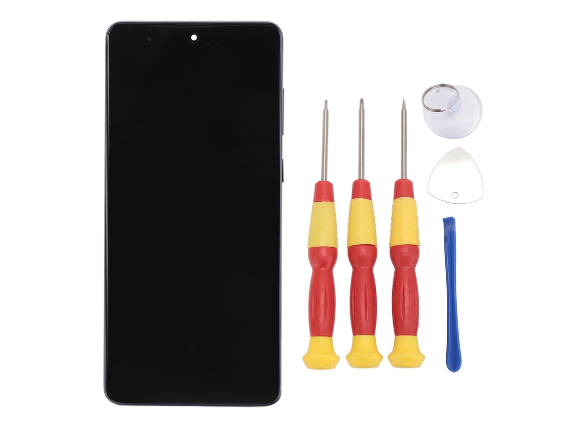 Tela Oled Completa com Impressão Digital LAXISCREED para Samsung Note10 Lite