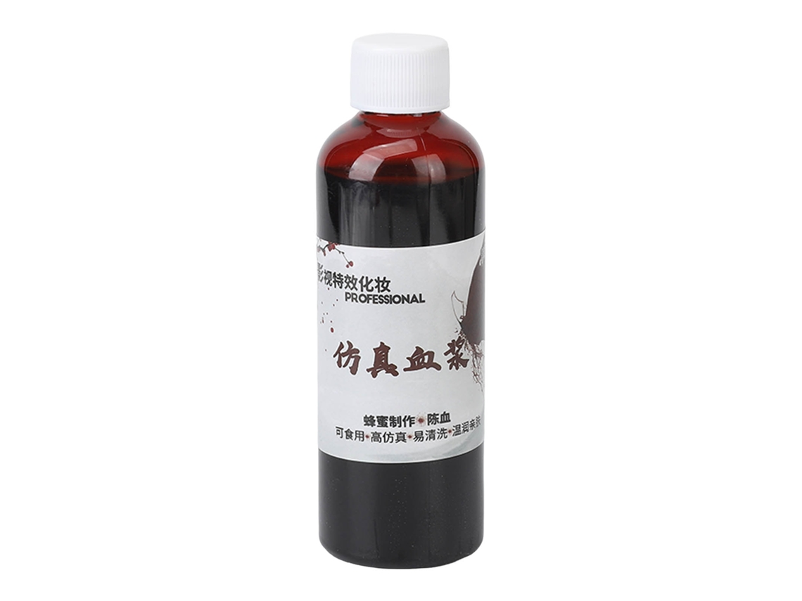 Maquillaje De Sangre Falsa Lavable Para Halloween 100ml