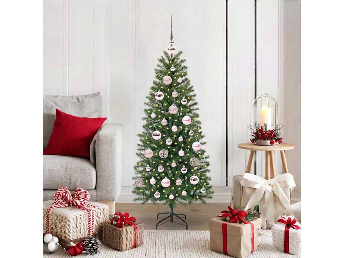 Vidaxl Árvore De Natal Artificial Verde 120 Cm Pe E Pvc