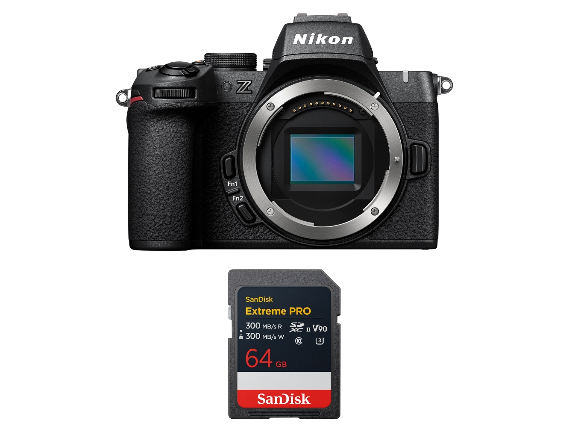 Z50 Ii + 1 Sandisk 64gb Extreme Pro Uhs ii Sdxc + Ebook “20 Dicas para Fotos Que Impressionam” NIKON