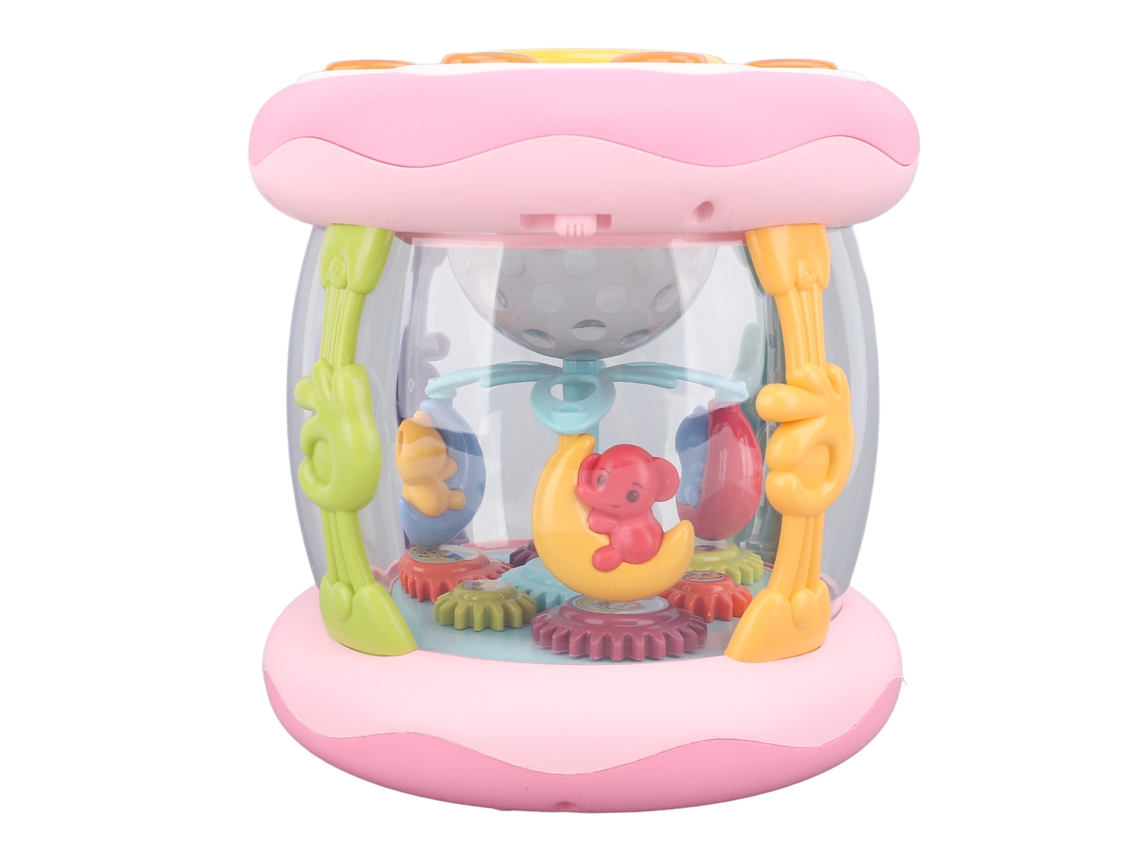 Brinquedo Educativo Para Bebês Com Projetor Musical E Luzes Rotativas