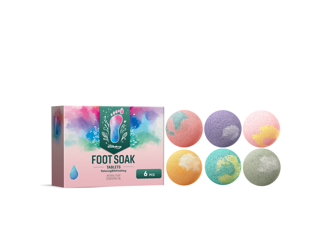 Bolas de Banho Pés South Moon Aromaterapia